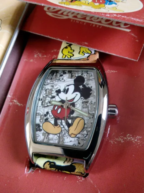 Bnib Disney Cartoon Classic Quartz Watch Cartoon Strap