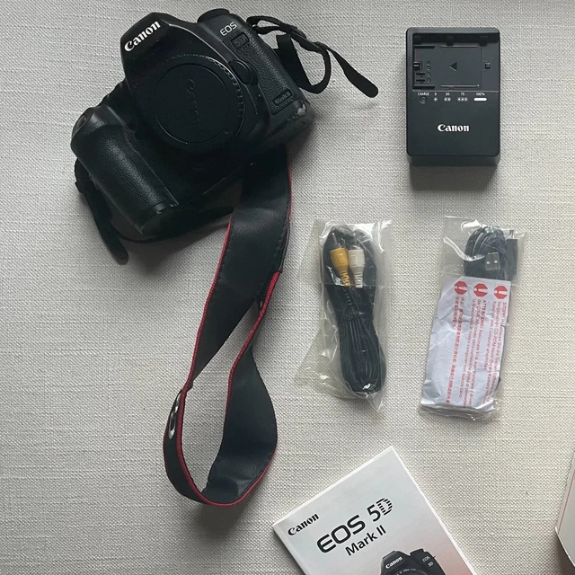 Canon EOS 5D Mark II 21.1 MP Digital SLR Camera - Black (Body Only)