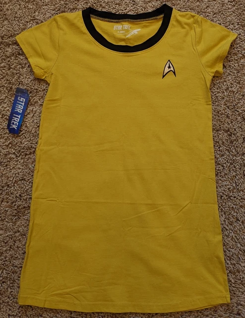 STAR TREK ORIGINAL Series Women s Juniors Raglan Sleep Shirt