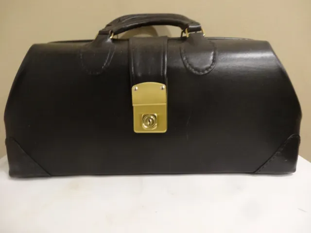 Vintage Leather Doctor Black Professional Handcrafted Case S-25216