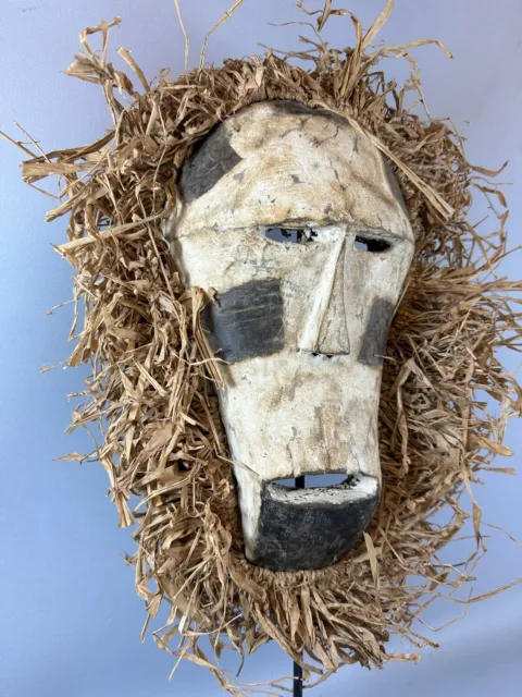 231158 - Old African Baali Ndaaka mask provincie Ituri - Congo.