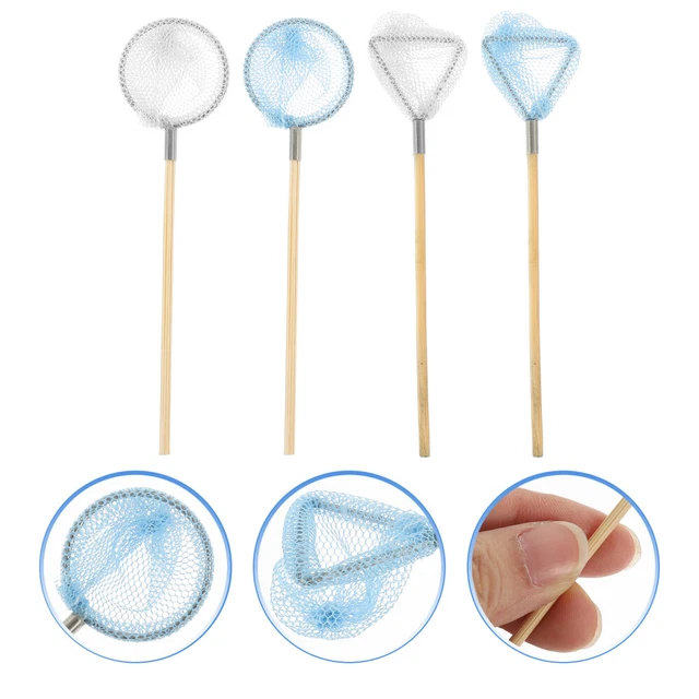 4 Pcs Schmetterlings-Fischernetze Partydekoration Schmücken