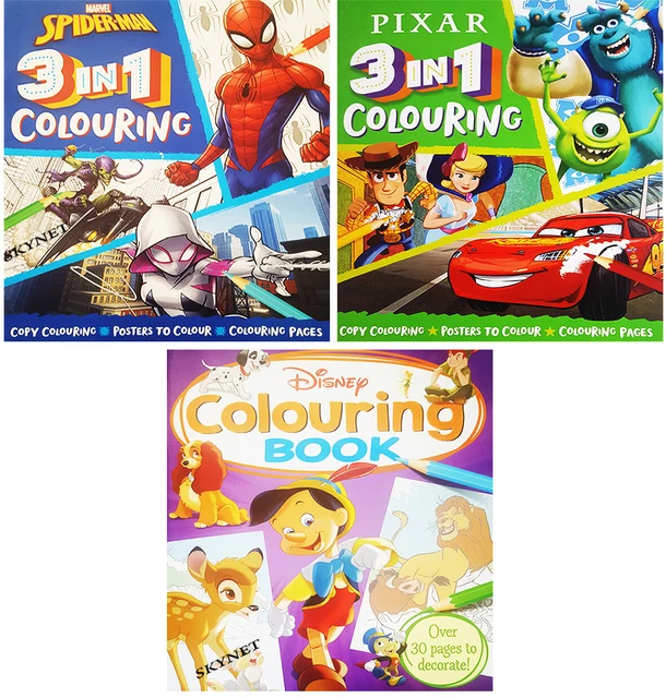 SPIDER-MAN: JUMBO COLOURING and Activity Book (Jumbo Colouring Marvel ...
