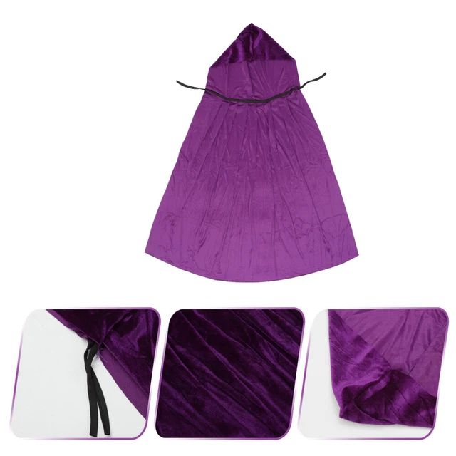 Mantello Halloween Cotone Uomo E Donna Cappotto Halloween Con Cappuccio
