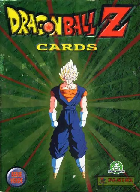 Figurine Card Dragonball Z Serie Verde 2000 Panini Evado Mancoliste Euro 0,80