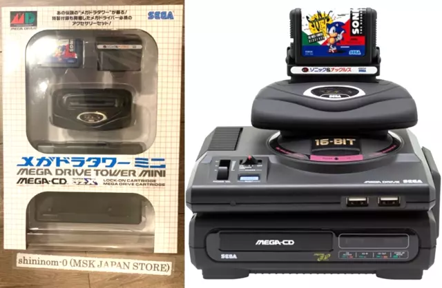 SEGA Mega Drive Mini Megadora Tower Mini Accessory Kit HAA-2920 JAPAN New Rare