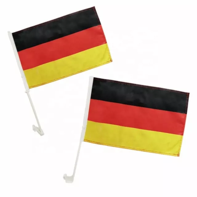 Autofahne Deutschland Fahne Autoflagge Flagge 33x21cm Halterung