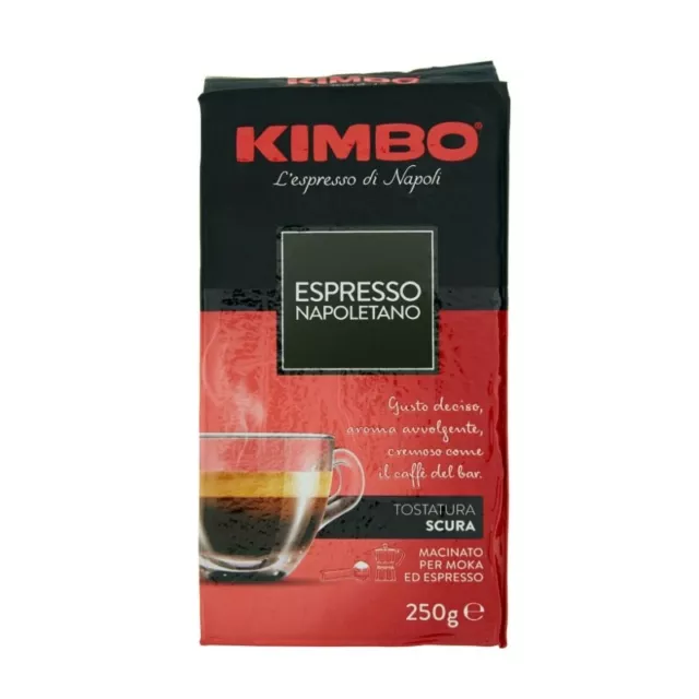 Café Kimbo Expresso Napoletano 250g - Offre 20 Pièces