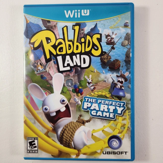 RABBIDS LAND (NINTENDO Wii U, 2012) TESTED + CIB Complete £9.36 ...