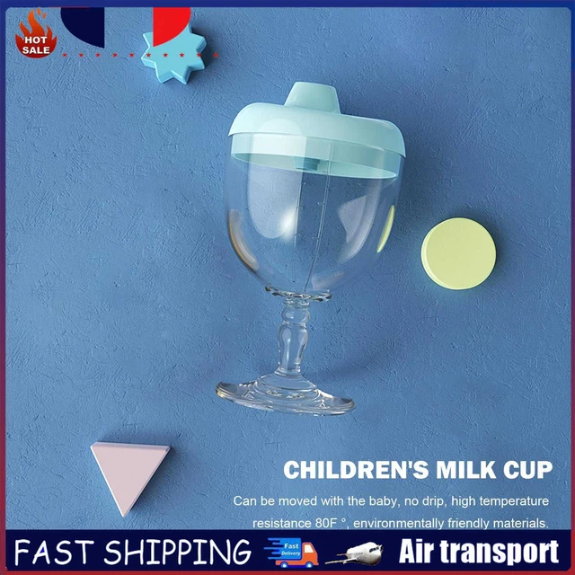 Goblet Kids Cups - No Spill Baby Sippy Cup Wine Glass, Infant Toddlers Feeding
