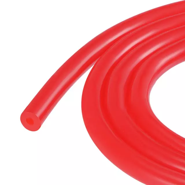 Silicone Tube 4mm Dia Interne 10mm Dia Externe 3mm Tube Tuyau pour Moteur 2m Red