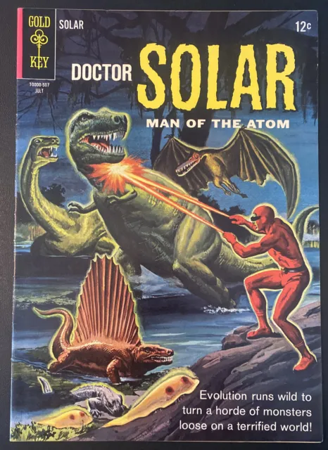 Doctor Solar Man Of The Atom #13 Gold Key Comic Book George Wilson 1965