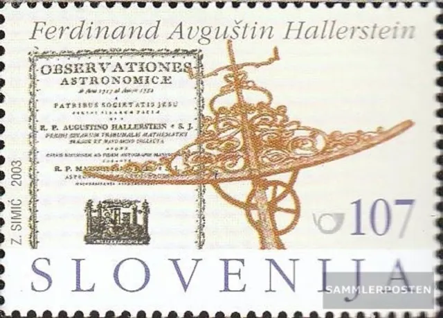 Slowenien 417 (kompl.Ausg.) postfrisch 2003 Ferdinand Augustin von Hallerstein
