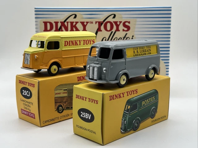 COFFRET DINKY TOYS ATLAS 75ème ANNIVERSAIRE CITROËN & PEUGEOT