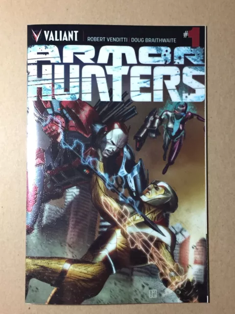 Armor Hunters #1 Chromium Variant Cover Nm 1St Printing Valiant Foil Chrome 2014