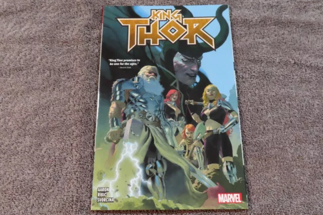 2020 MARVEL Comics KING THOR - 1st Print - TPB - JASON AARON /ESAD RIBIC - NM/MT