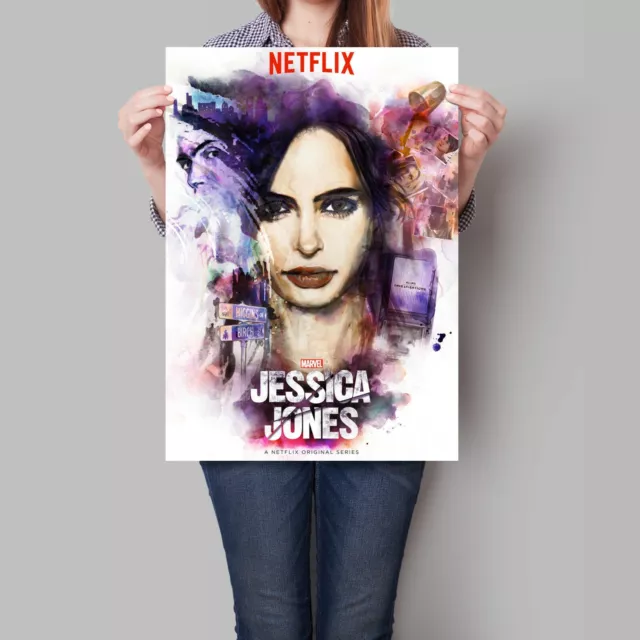 Jessica Jones TV Series Poster Promo A2 A3