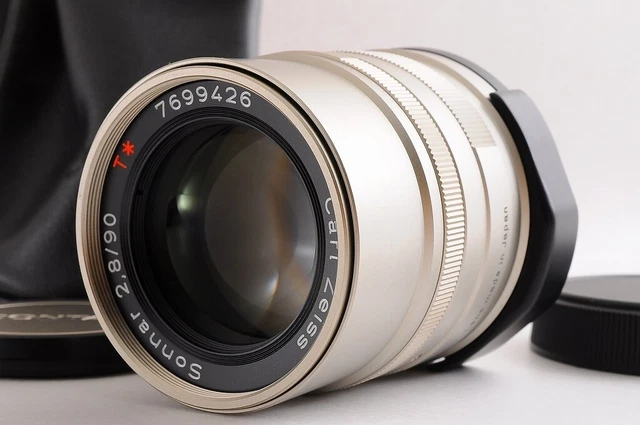【 Beste Mint +】 Contax Carl Zeiss Objektiv Sonnar T 90mm F/2.8 Für G1 G2 G Case