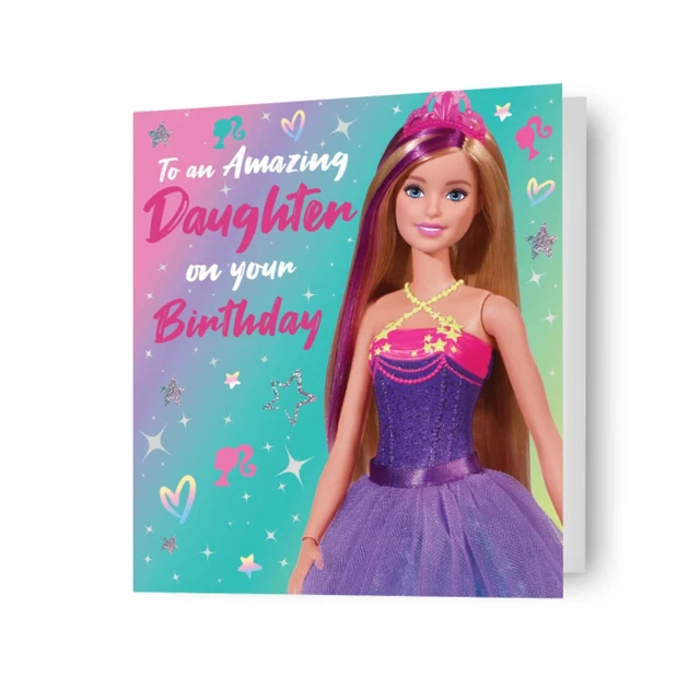Barbie Geburtstagskarte Für Schwester – Lizenziert, Mit Umschlag, Von Danilo Promotions