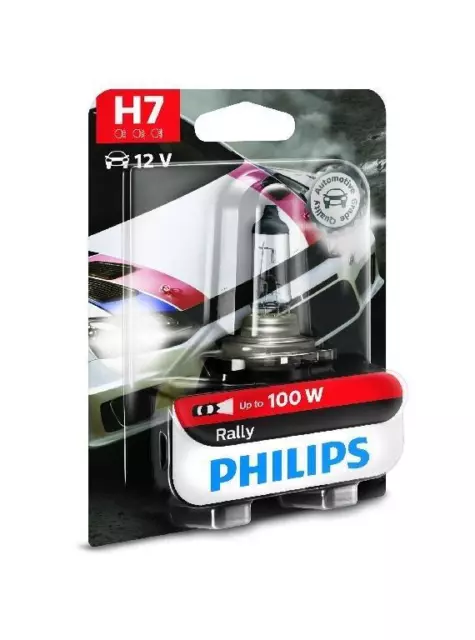 PHILIPS H7 RALLY Ampoule phare 12035RAB1 12V up to 100W P43t