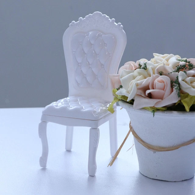 1:6 maison de poupée figurine chaise Table Collections personnage modèle