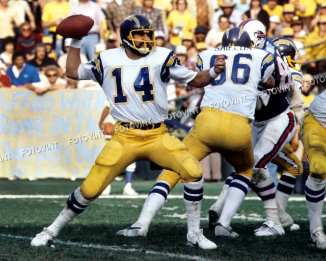 DAN FOUTS Photo Picture SAN DIEGO CHARGERS Football Photograph 8x10 11x14 (D3)