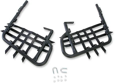 DG Performance Alloy Nerf Bars Black Textured Bar - Black Web #60-2205X