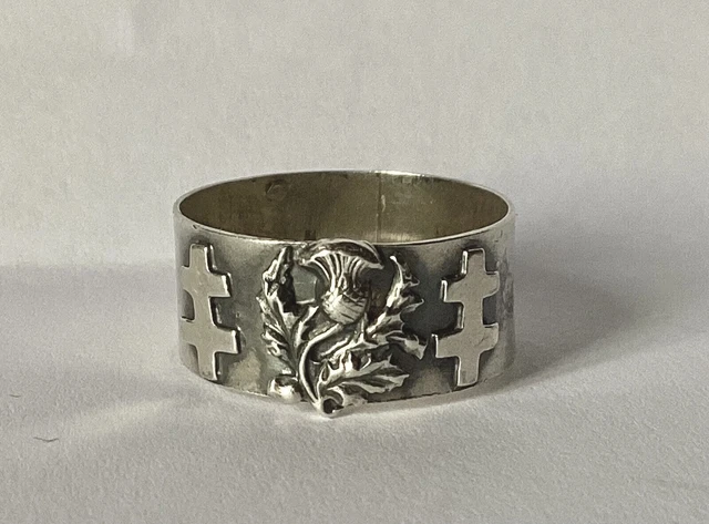ANCIENNE BAGUE EN OR 18k et ARGENT - Poinçon Hibou et Cygne - 4.75 Grs