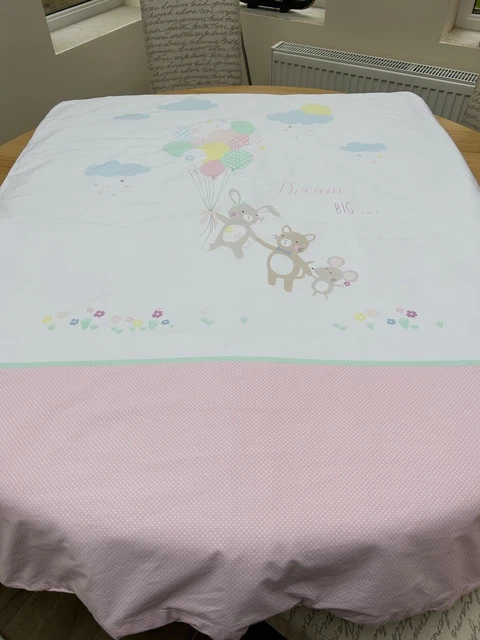Juego De Cama Y Cortinas De Cuna De Fiesta Mothercare Confeti Con Lazos