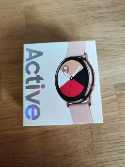 Samsung Galaxy Watch Active 40mm Aluminiumgehäuse mit Sportarmband - Rose  Gold
