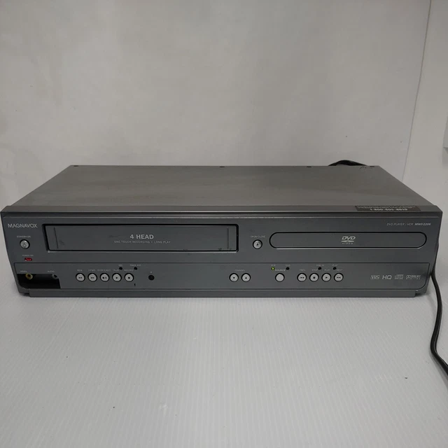 MAGNAVOX MWD2206 4 Head VCR DVD Combo VHS Player/Recorder Parts Or