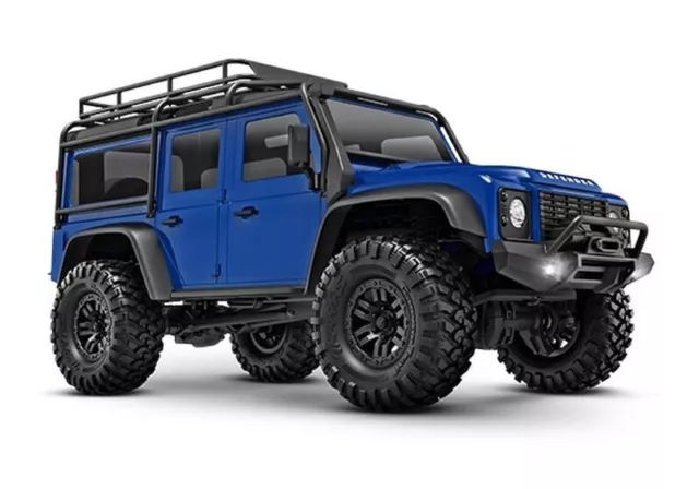 Traxxas TRX-4M Land Rover Defender Robot 1/18 Rtr Bleu TRX97054-1-BLUE Neuf