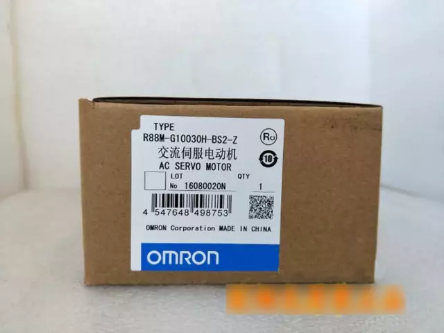 ONE OMRON AC Servo Motor R88M-G10030H-BS2-Z NEW