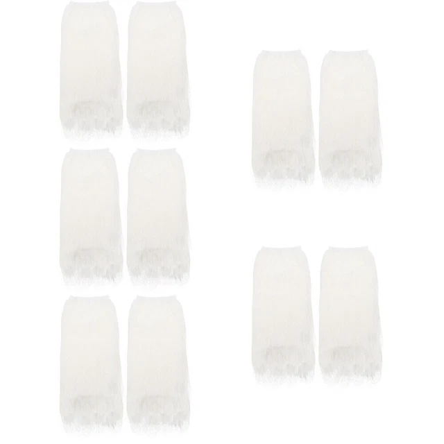 5 Pairs High Leg Warmers Leggings Socks Girl Accessories Boot Covers 8