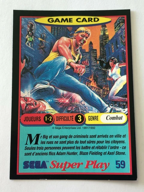 Panini - SEGA Super Play - Dragon's Fury - #9 - Occasion - Français