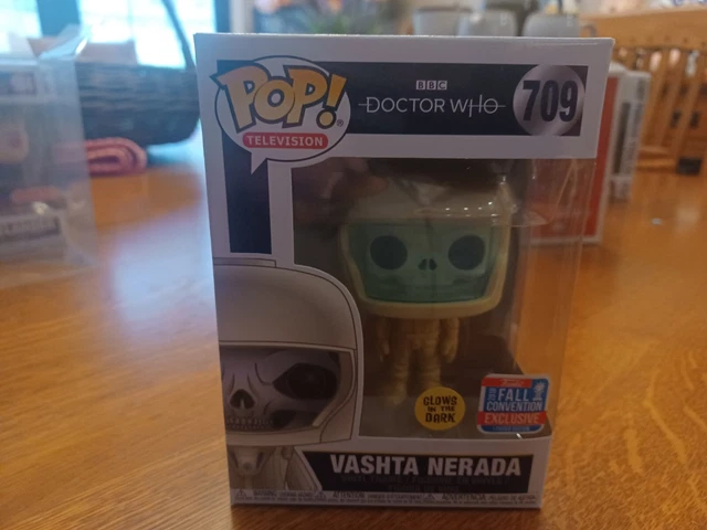 Funko Pop Vashta Nerada doctor who fall convention sticker Funko Pop Vashta Nerada doctor who fall convention sticker