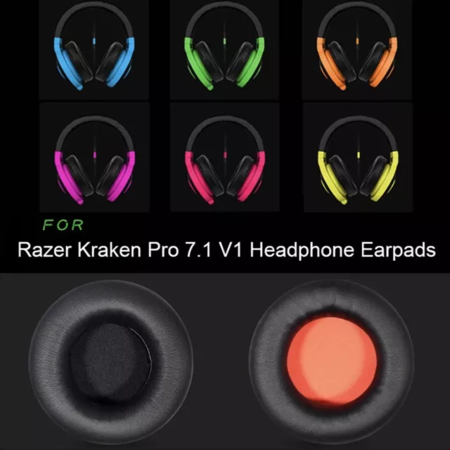 Ear Pads Foam Cushion Headband Pad For Razer Kraken Pro 7.1 V1 Gaming Headset