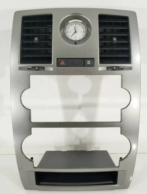 05 - 07 Chrysler 300 Dash Bezel Trim Radio Climate Control Clock Vents