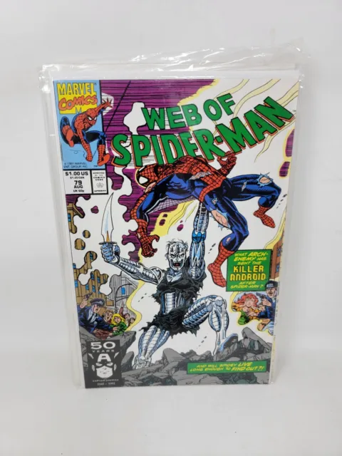 Web Of Spider-Man #79 Marvel Comics *1991* 9.4