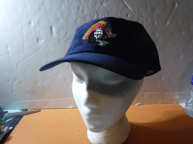 Captain Morgan Original Spiced Rum Embroidered Baseball Blue Hat Strapback