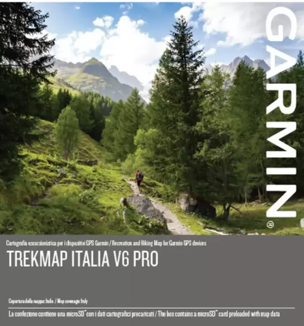 Carte Topo Italia / Italie V6 pro pour GPS Garmin