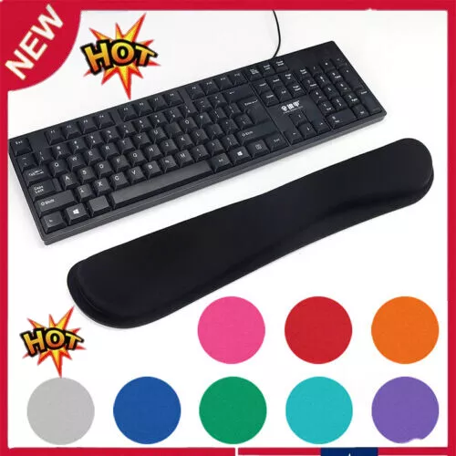 Memory Foam Tastatur-Handgelenkauflage Stützkissen Für Maus Gel- #N