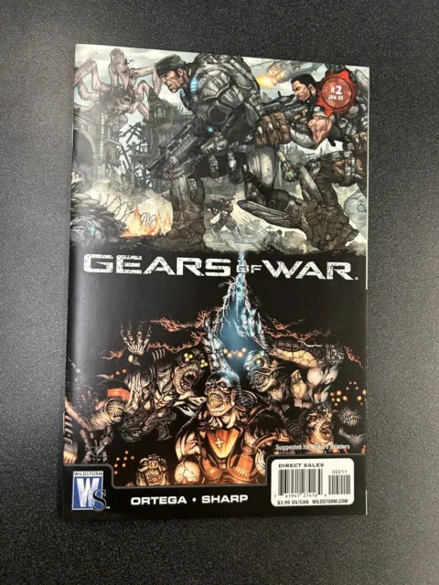 Gears of War #2 COMIC ORIGINAL SERIES LOW PRINT RUN HARD T0 FIND