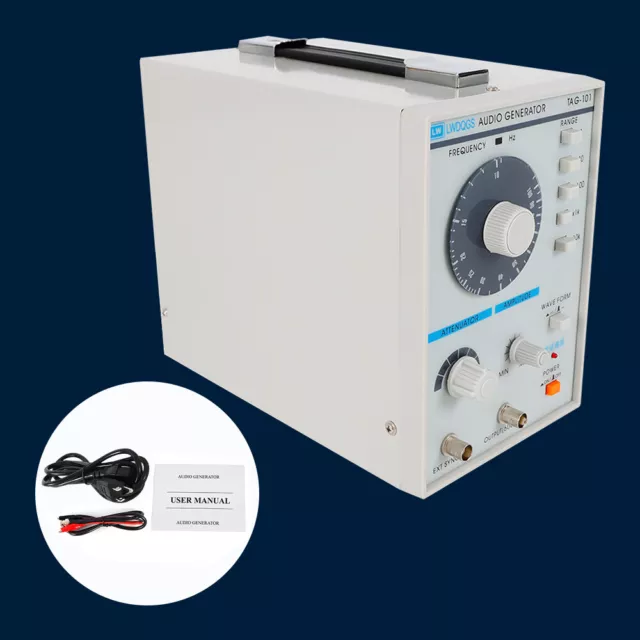 10HZ-1MHZ Low Frequency Audio Signal Generator Signal Source Conditioning FAST