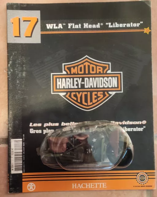 MOTO COLLECTION HACHETTE 1/18 Harley Davidson WLA Flat Head "Liberator"