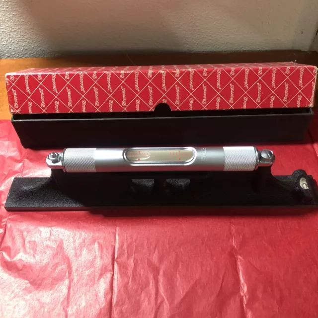 NEW Starrett 98-12 Machinists Level with Ground and Graduated Vial 12" In Box