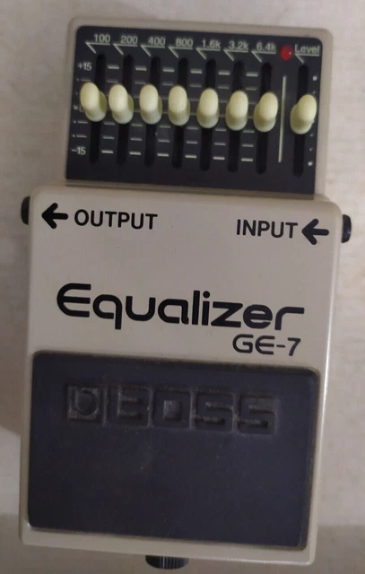 Boss GE-7 Graphic Equalizer Pedale equalizzatore grafico per chitarra 2
