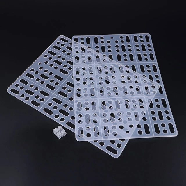 6 pcs Laufstall Kunststoff Matten Durable Kunststoff Matten Für Käfig Kaninchen 3