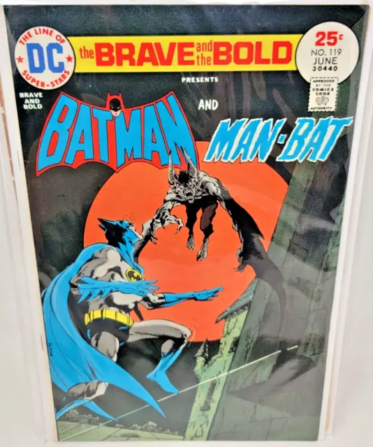 Brave And The Bold #119 Batman & Man-Bat Aparo Cover Art *1975* 8.0