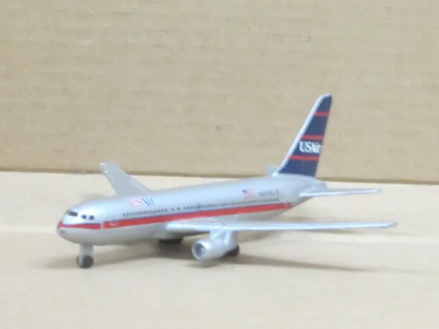 Flugzeug Boeing 767/200 "USAir" silber Box Schabak 907/99 1:600
